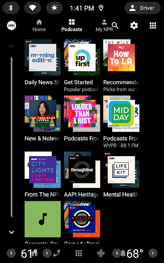 Captura de pantalla de NPR: National & Local News