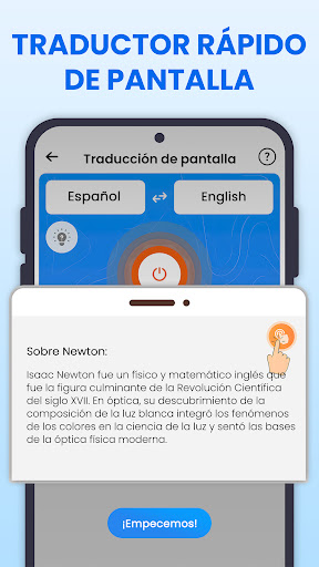 Captura de pantalla de Todo Traducir: Foto, PDF, DOC