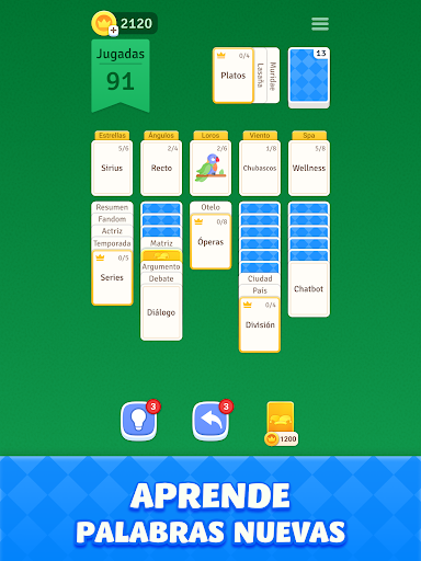 Captura de pantalla de Solitaire Associations Journey