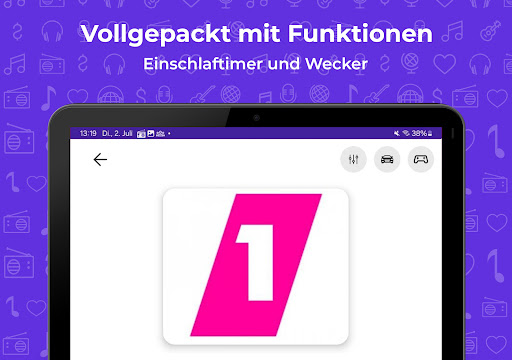 Radio FM: Live-Radio-App Screenshot