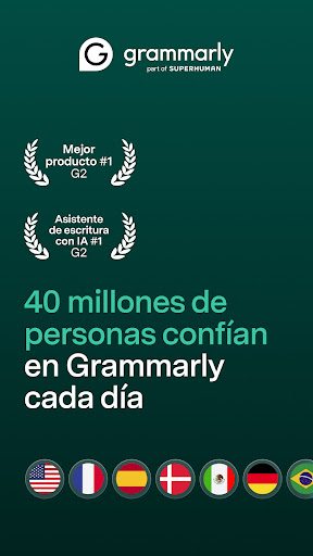 Captura de pantalla de Grammarly: escritura con IA