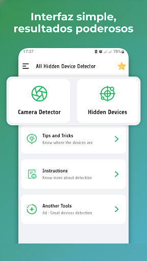 Captura de pantalla de Detector de todos dispositivos