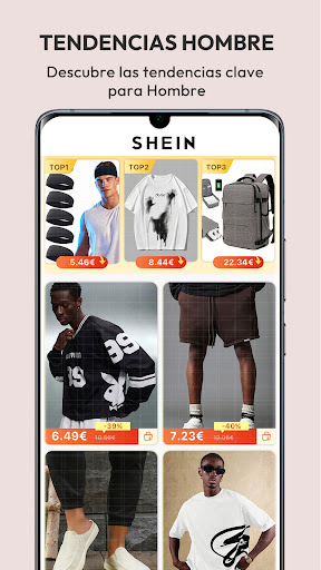 Captura de pantalla de SHEIN-Compras Online