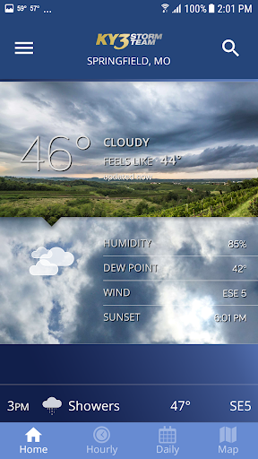 Captura de pantalla de KY3 Weather