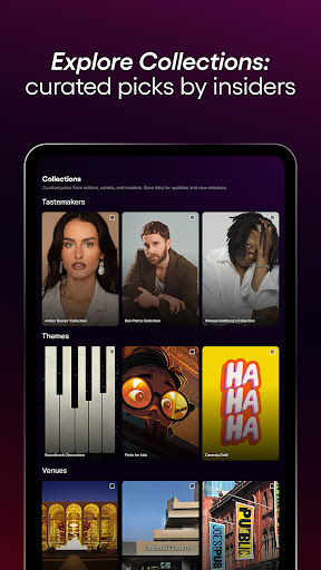 Captura de pantalla de TodayTix – Theatre Tickets