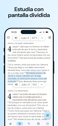 Captura de pantalla de Biblia para la Vida