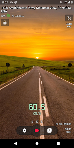 Captura de pantalla de Droid Dashcam DVR