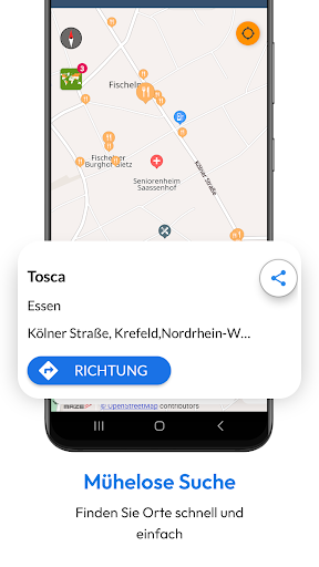 Offline Map Navigation Screenshot