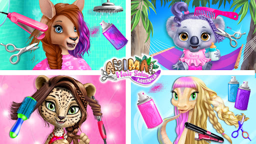 Captura de pantalla de Animal Hair Salon Australia