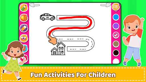 Captura de pantalla de ABC Tracing Preschool Games 2+