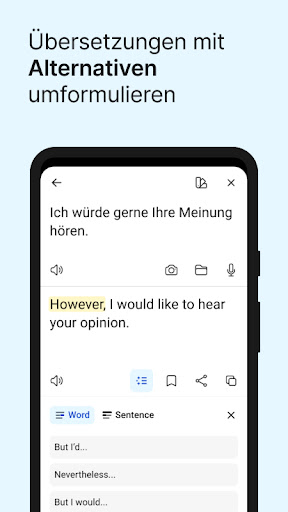 DeepL Übersetzer Screenshot