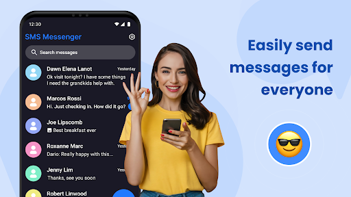 Captura de pantalla de Messages For Android