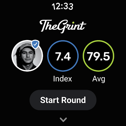 Captura de pantalla de TheGrint | Golf Handicap & GPS