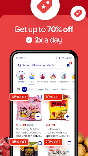 Captura de pantalla de Weee! Asian Grocery Delivery