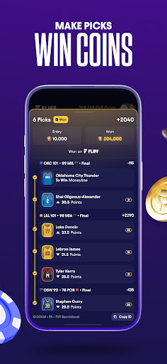 Captura de pantalla de Fliff - Social Sportsbook