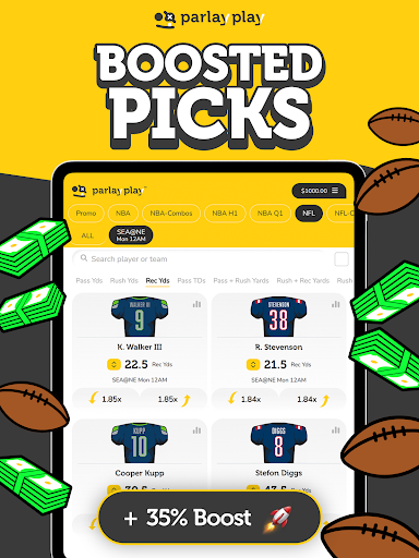 ParlayPlay Fantasy Sports Game screenshot