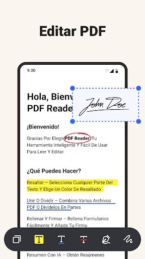 Captura de pantalla de PDF Reader – Reader & Editor