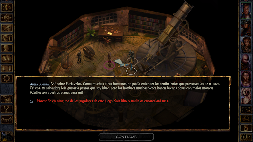 Captura de pantalla de Baldur's Gate Enhanced Edition