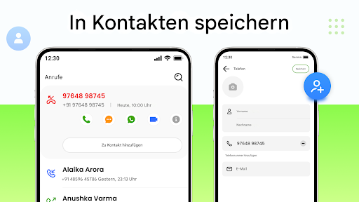 Telefonwähler - Kontakte Screenshot