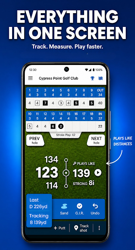 Golf Pad: Golf GPS & Scorecard Screenshot