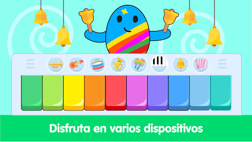Captura de pantalla de Diversión con piano para niños