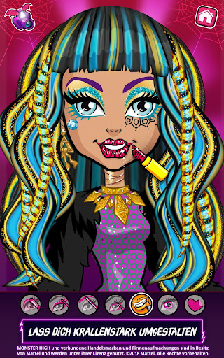 Monster High™ Schönheitssalon Screenshot