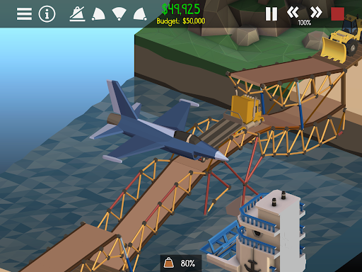 Captura de pantalla de Poly Bridge 2