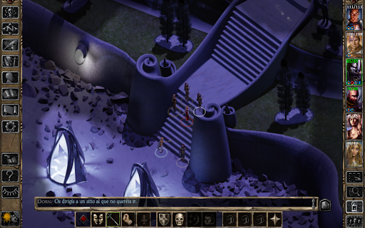 Captura de pantalla de Baldur's Gate II