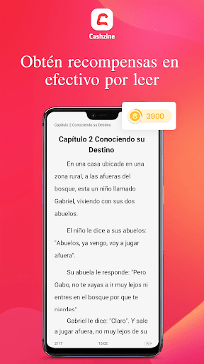 Captura de pantalla de Cashzine - Leer y Ganar dinero