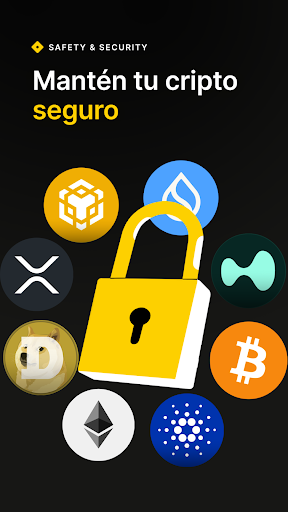 Captura de pantalla de Binance.US: Compra cripto