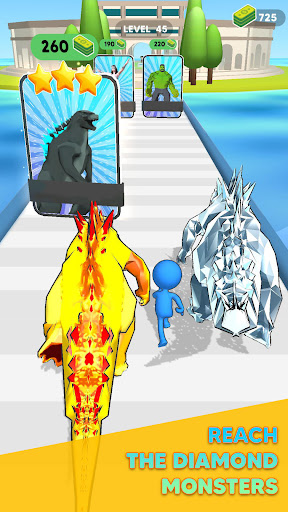 Captura de pantalla de Monster Draft : Merge Runner