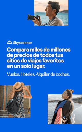 Captura de pantalla de Skyscanner Vuelos Hoteles