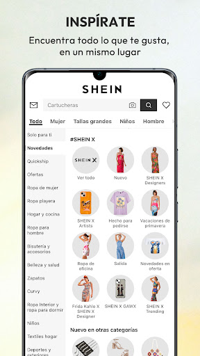 Captura de pantalla de SHEIN-Compras Online