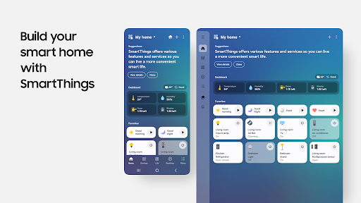 Captura de pantalla de SmartThings