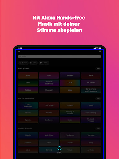 Amazon Music: Podcasts & Musik Screenshot