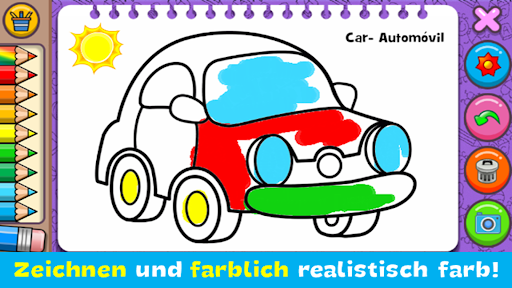 Malen, Farbe und Lernen Screenshot