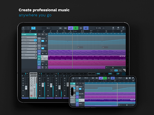 Captura de pantalla de Cubasis 3 - DAW & Music Studio