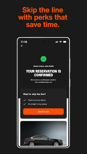 SIXT rent. share. ride. plus. screenshot