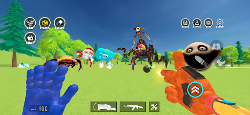 Captura de pantalla de Nextbots In Playground mod