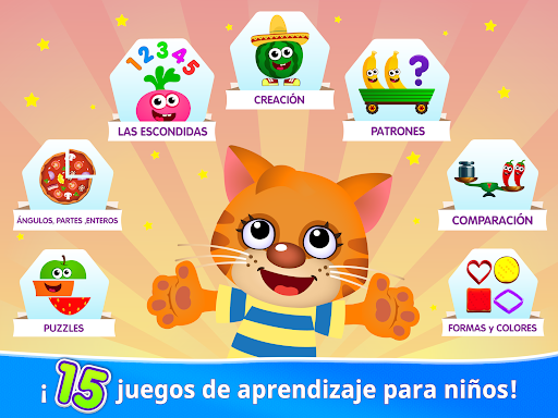 Captura de pantalla de Juegos de niñas niños 3 4 años