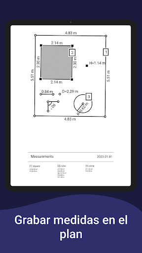 Captura de pantalla de AR Ruler App: Tape Measure Cam