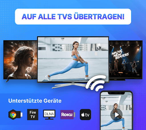 Cast to TV - Bildschirm Sync Screenshot