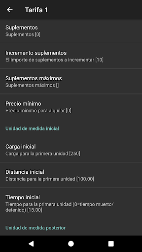 Captura de pantalla de Taxímetro