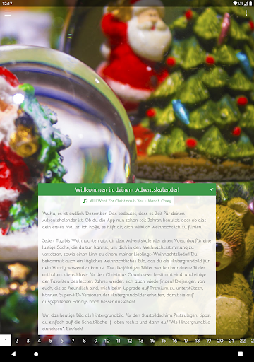 Weihnachts-Countdown Screenshot