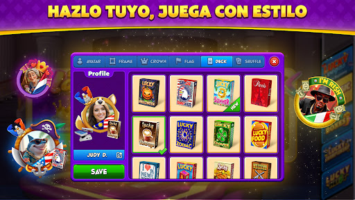 Captura de pantalla de Gin Rummy Plus