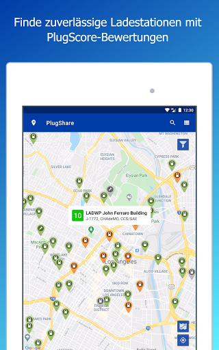 PlugShare- Ladestationen Screenshot