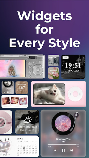 WidgetClub:Widget, Theme, Icon screenshot