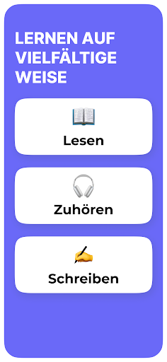 Noji: Vokabel Karteikarten Screenshot