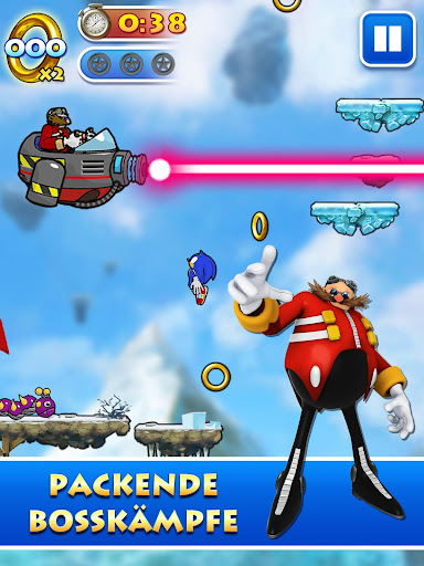 Sonic Jump Pro Screenshot