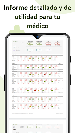 Captura de pantalla de mySugr - Diario para diabetes